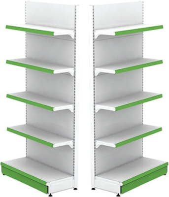 Estantes metálicos de pared - Estanterías metálicas para tiendas