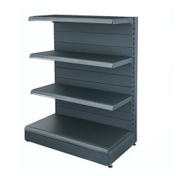 Raft metalic capat de gondola 100*140 baza 50 cm si 3 polite de 40 cm 