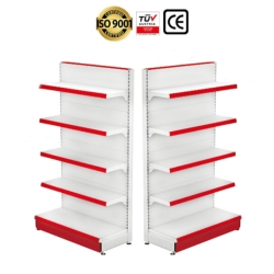 Étagère Gondole Métallique Retail 100*180 Base 50 cm et 4 Étagères de 40 cm