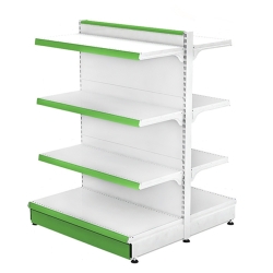 Retail Metal Shelving Gondolas 90*140 Base 40 cm and 6 Shelves of 30 cm