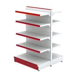 Raft metalic de mijloc (gondola) 100*180 baza 50 cm si 8 polite de 40 cm