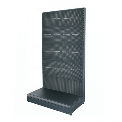 Raft metalic de perete cu carlige 70*225 baza 40 cm