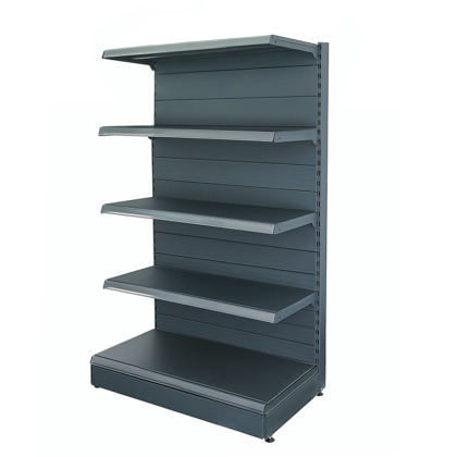 Retail Metal Gondola Shelf 125*180 Base 50 cm and 4 Shelves of 40 cm