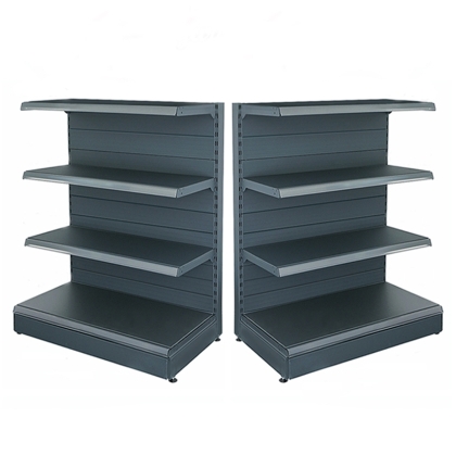 Retail Metal Gondola Shelf 100*140 Base 40 cm and 3 Shelves of 30 cm