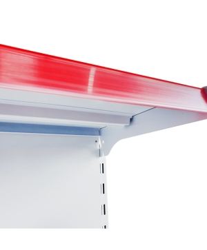 Raft metalic capat de gondola 100*180 baza 50 cm si 4 polite de 40 cm | Mobilier magazin