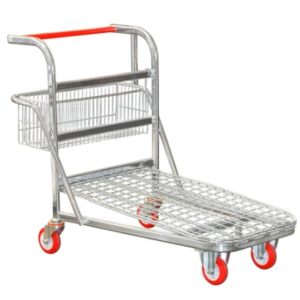 Cochecito de plataforma con cesta 124*72*98 cm