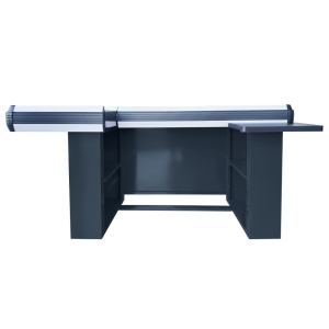 Masa casa de marcat pe stanga 1,6 m, forma 'U', rama din PVC dur
