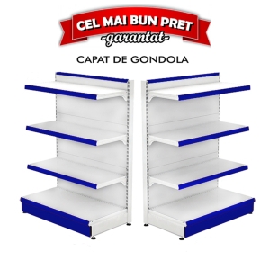 Retail Metal Gondola Shelf 100*140 Base 50 cm and 3 Shelves of 40 cm