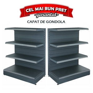 Retail Metal Gondola Shelf 100*140 Base 50 cm and 3 Shelves of 40 cm