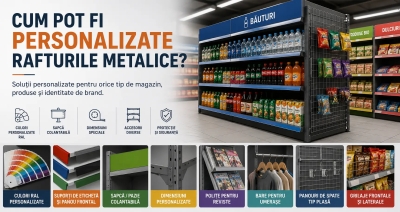 Cum pot fi personalizate rafturile metalice?